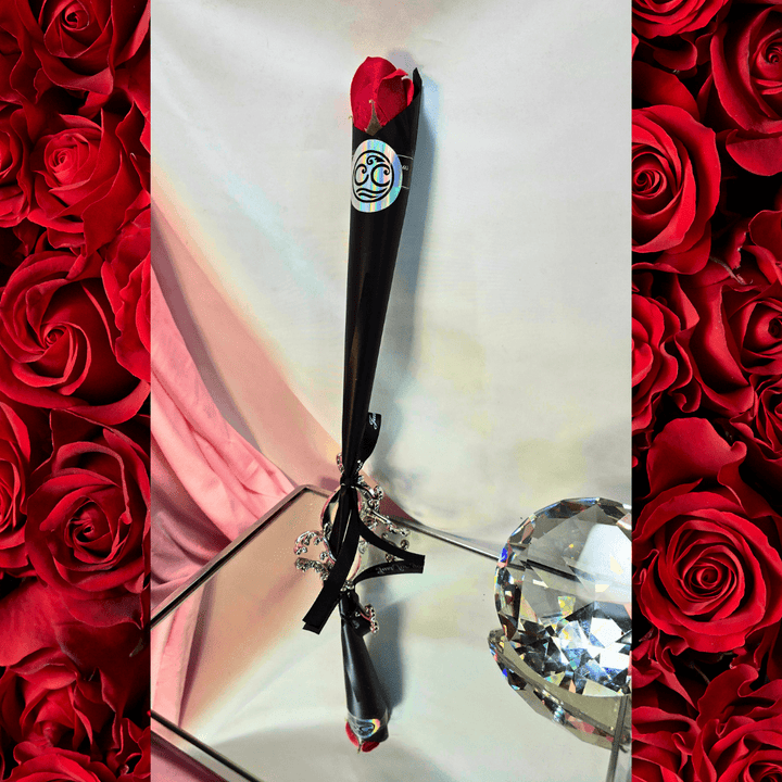 Elegant Single Red Rose Gift - Lumina Luxe - Gift Item - Coastal Charm Creators