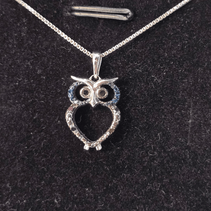 Enchanted Owl Pendant - Diamond Dew - Necklace - Coastal Charm Creators