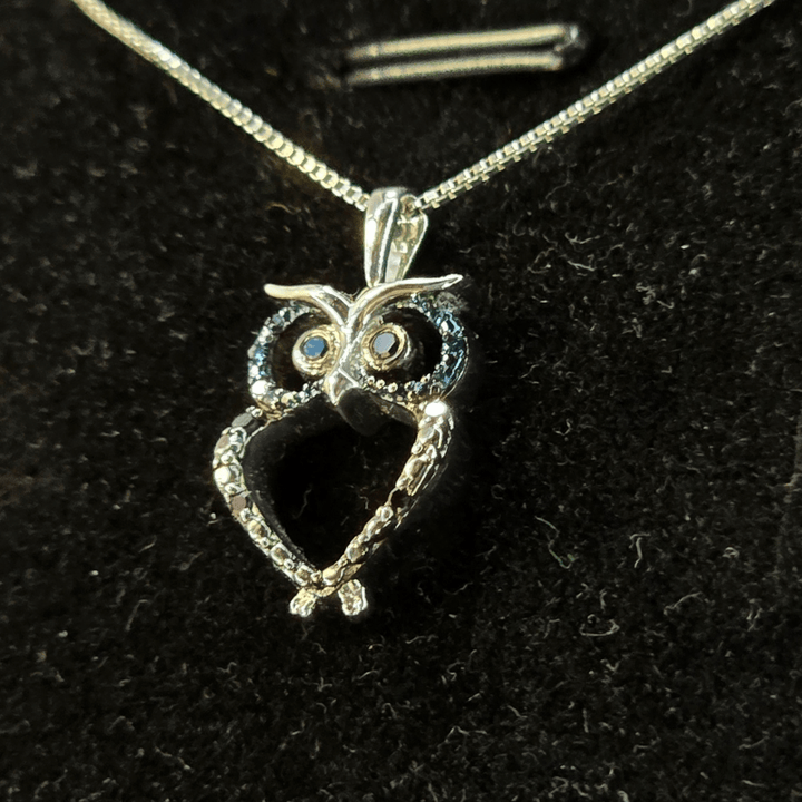 Enchanted Owl Pendant - Diamond Dew - Necklace - Coastal Charm Creators