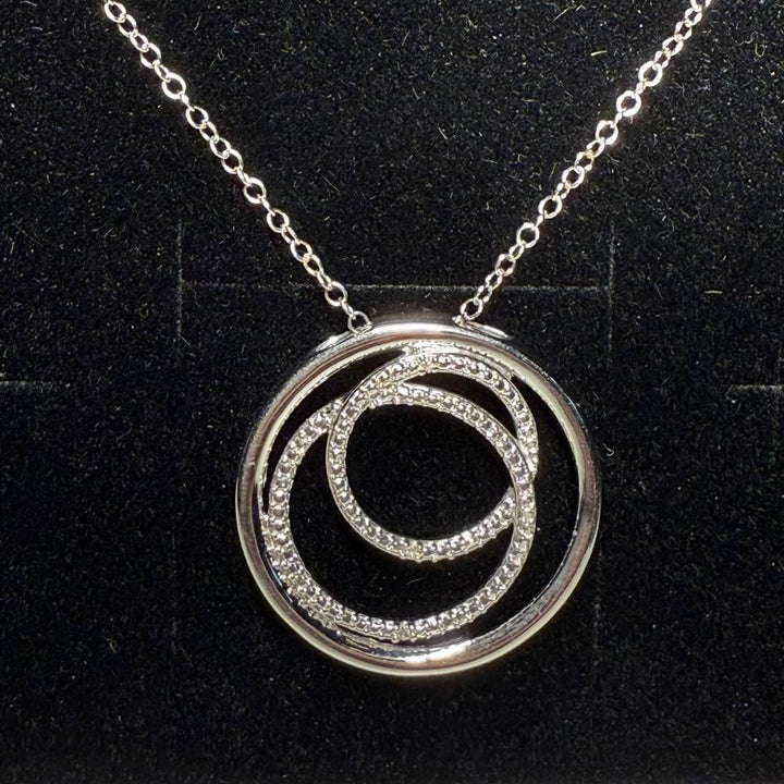 Eternal Circles - Diamond Dew - Necklace - Coastal Charm Creators