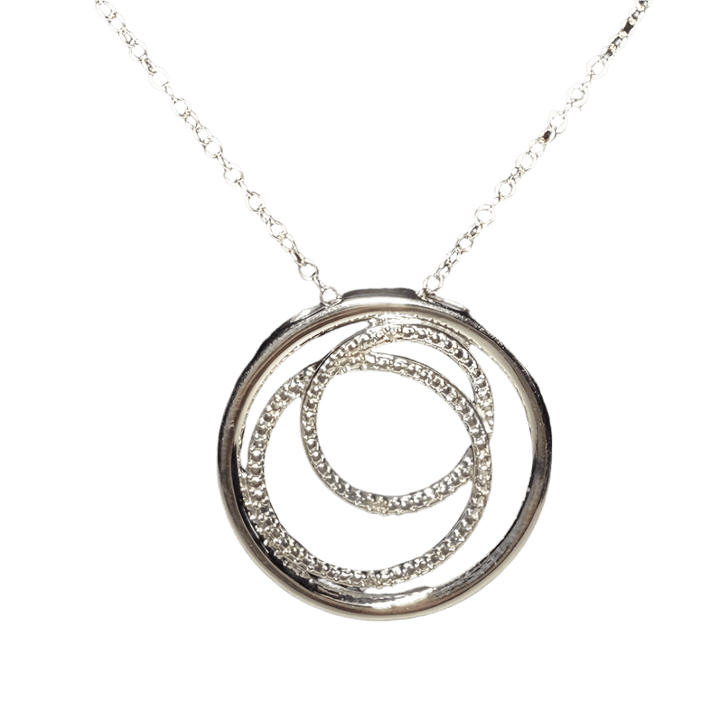 Eternal Circles - Diamond Dew - Necklace - Coastal Charm Creators