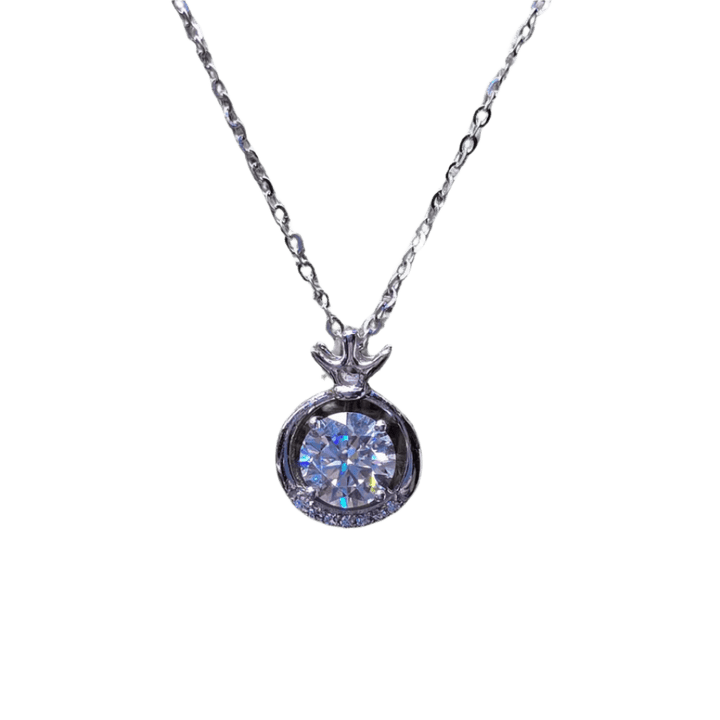 Eternal Spark: Queen of Diamonds Pendant Necklace - Diamond Dew - Necklace - Coastal Charm Creators