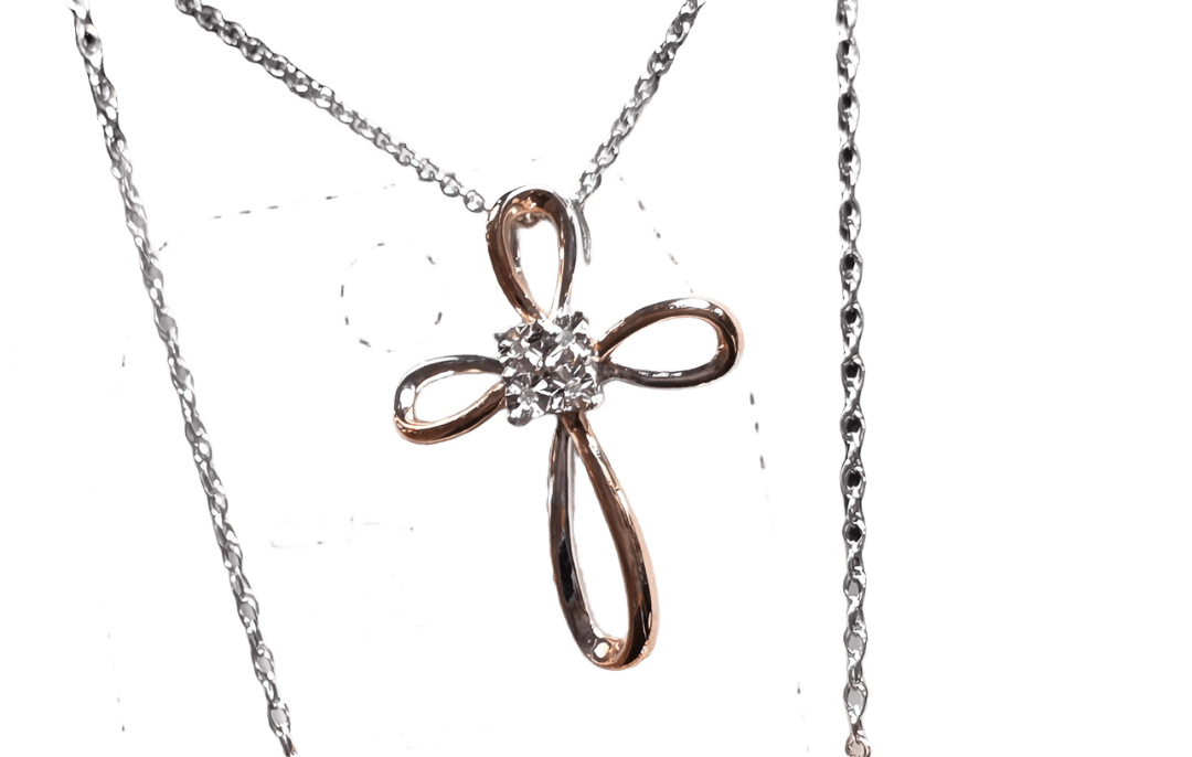 Faithful Elegance Necklace - Diamond Dew - Necklace - Coastal Charm Creators