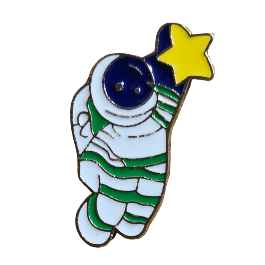 Flying Astrostar Pin - Glitz & Gleam - Brooches - Coastal Charm Creators