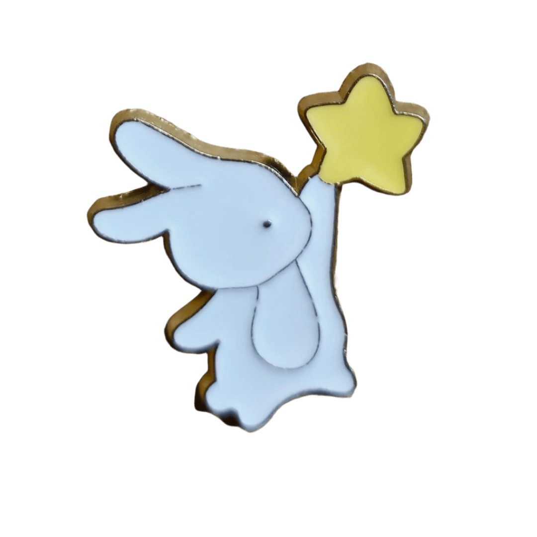 Flying Starbunny Pin - Glitz & Gleam - Brooches - Coastal Charm Creators