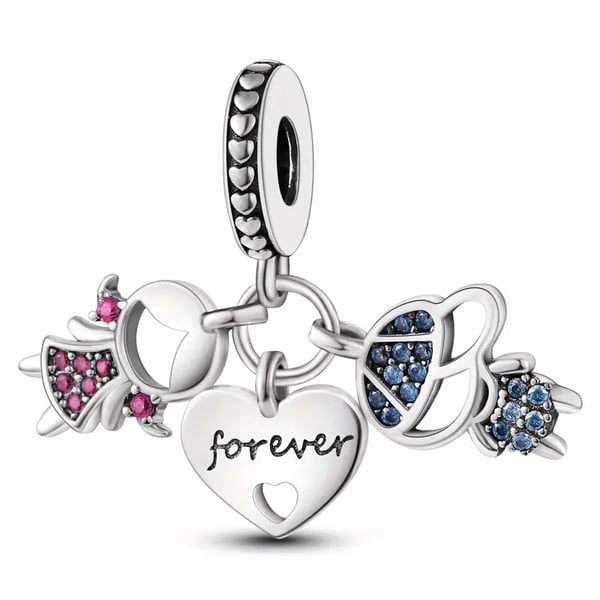 Forever Love Family Charm - Coastal Charms - Charm - Coastal Charm Creators