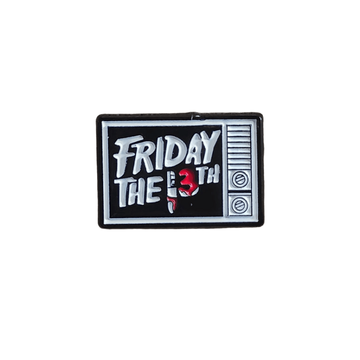 Friday the 13th TV Pin - Glitz & Gleam - Brooches - Coastal Charm Creators