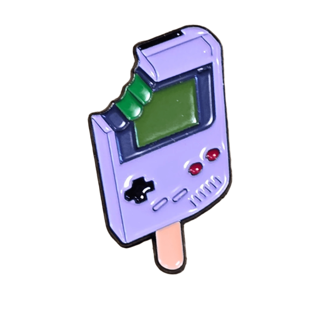 Gameboy Ice Cream Pin - Glitz & Gleam - Brooches - Coastal Charm Creators