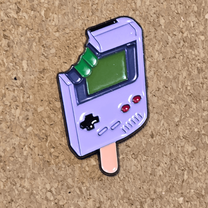 Gameboy Ice Cream Pin - Glitz & Gleam - Brooches - Coastal Charm Creators