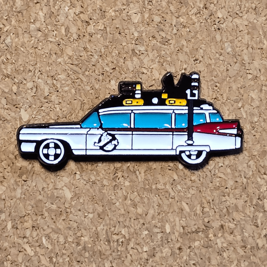 Ghostbusters Wagon Pin - Glitz & Gleam - Brooches - Coastal Charm Creators