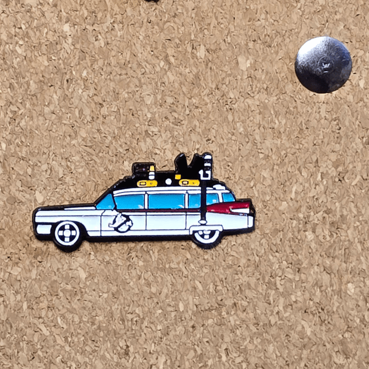 Ghostbusters Wagon Pin - Glitz & Gleam - Brooches - Coastal Charm Creators