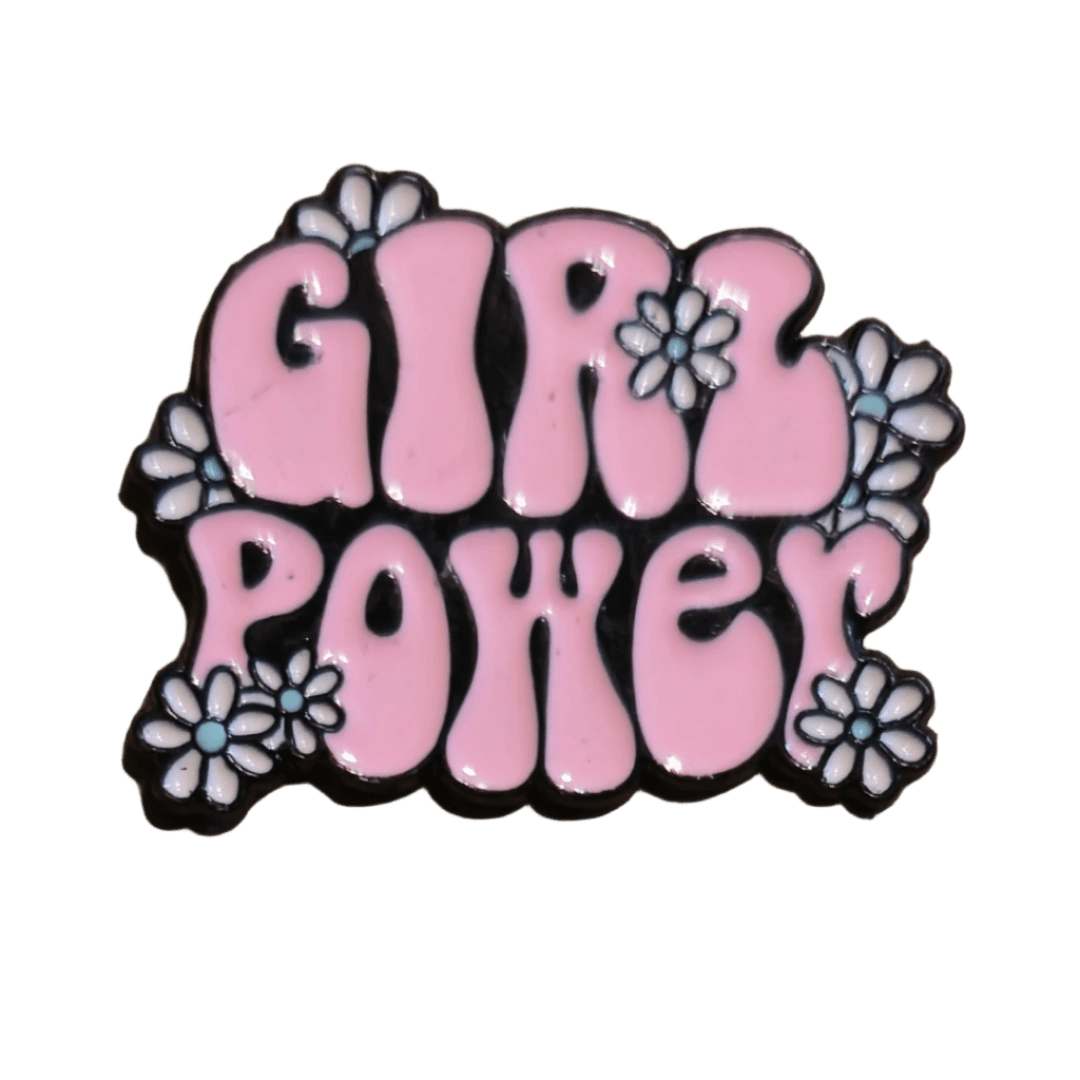 Girl Power Pin - Glitz & Gleam - Brooches - Coastal Charm Creators