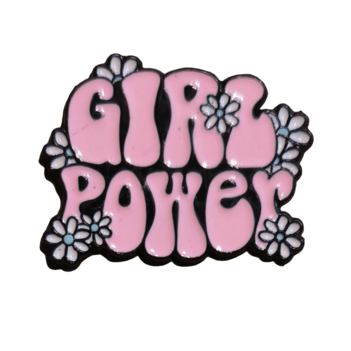 Girl Power Pin - Glitz & Gleam - Brooches - Coastal Charm Creators