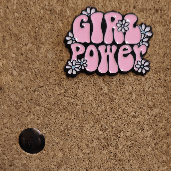 Girl Power Pin - Glitz & Gleam - Brooches - Coastal Charm Creators