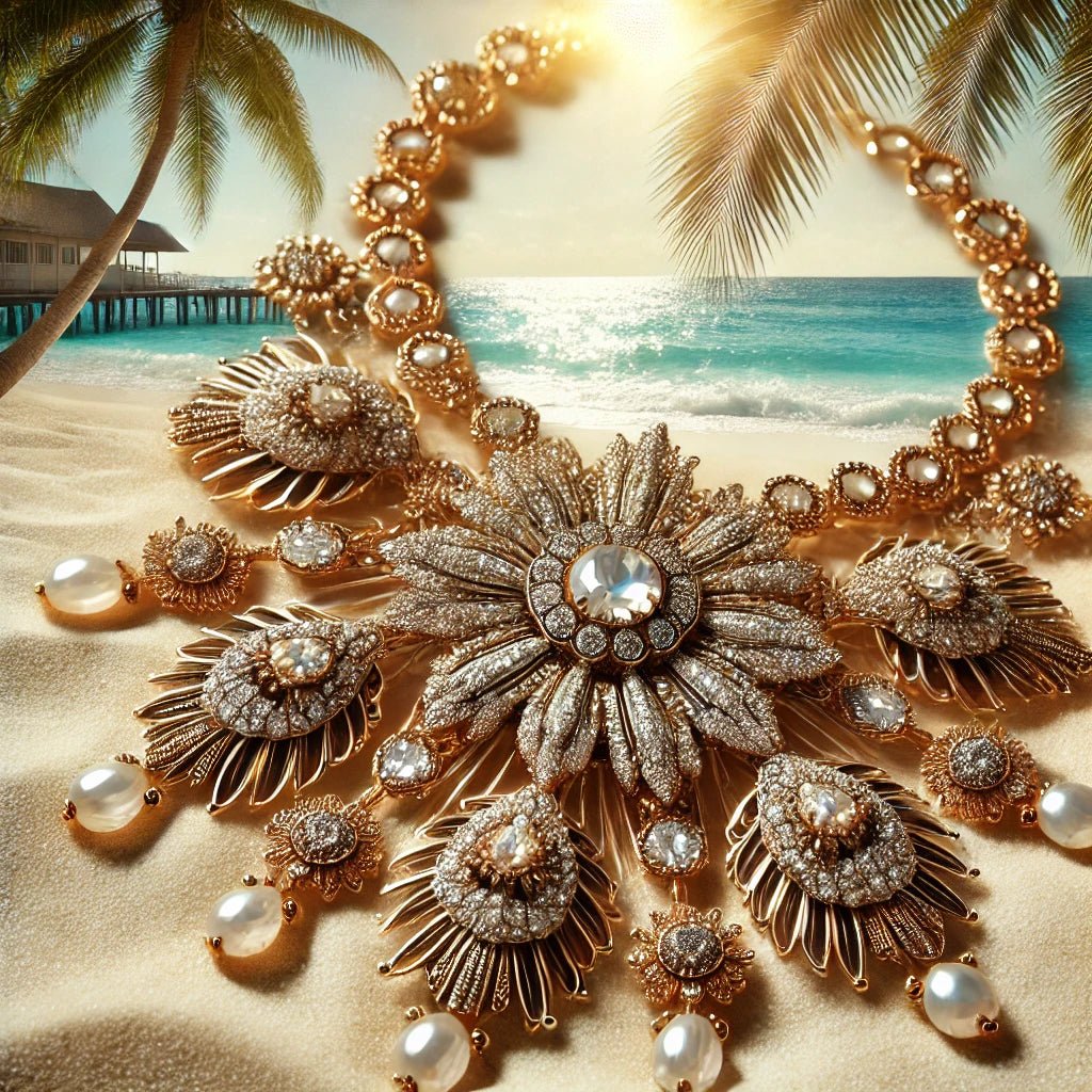 Golden Leon of Elegance - Coastal Custom Collection - Necklace - Coastal Charm Creators