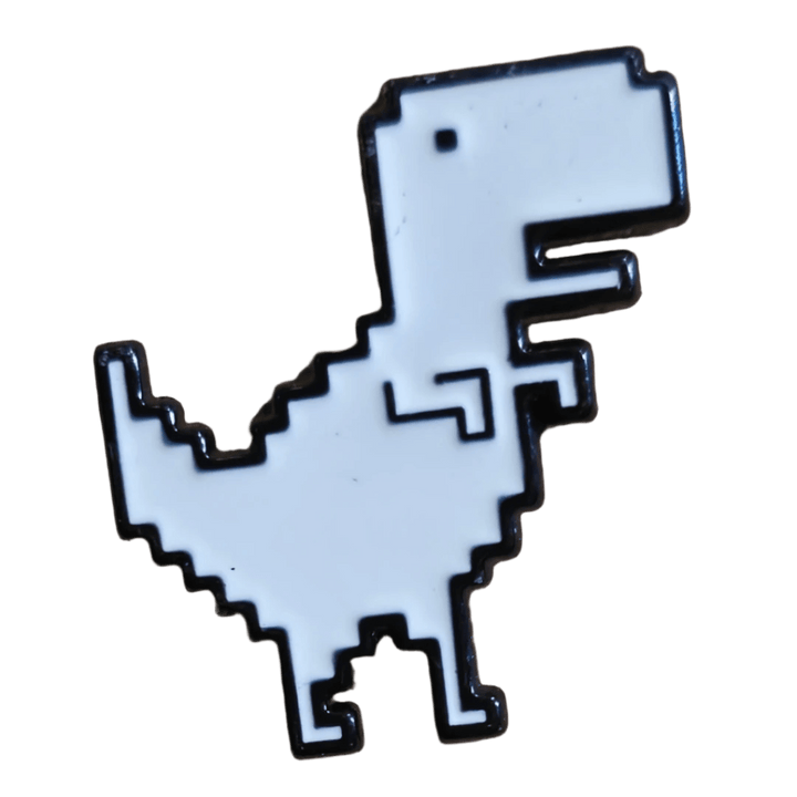 Google Dino Pin - Glitz & Gleam - Brooches - Coastal Charm Creators