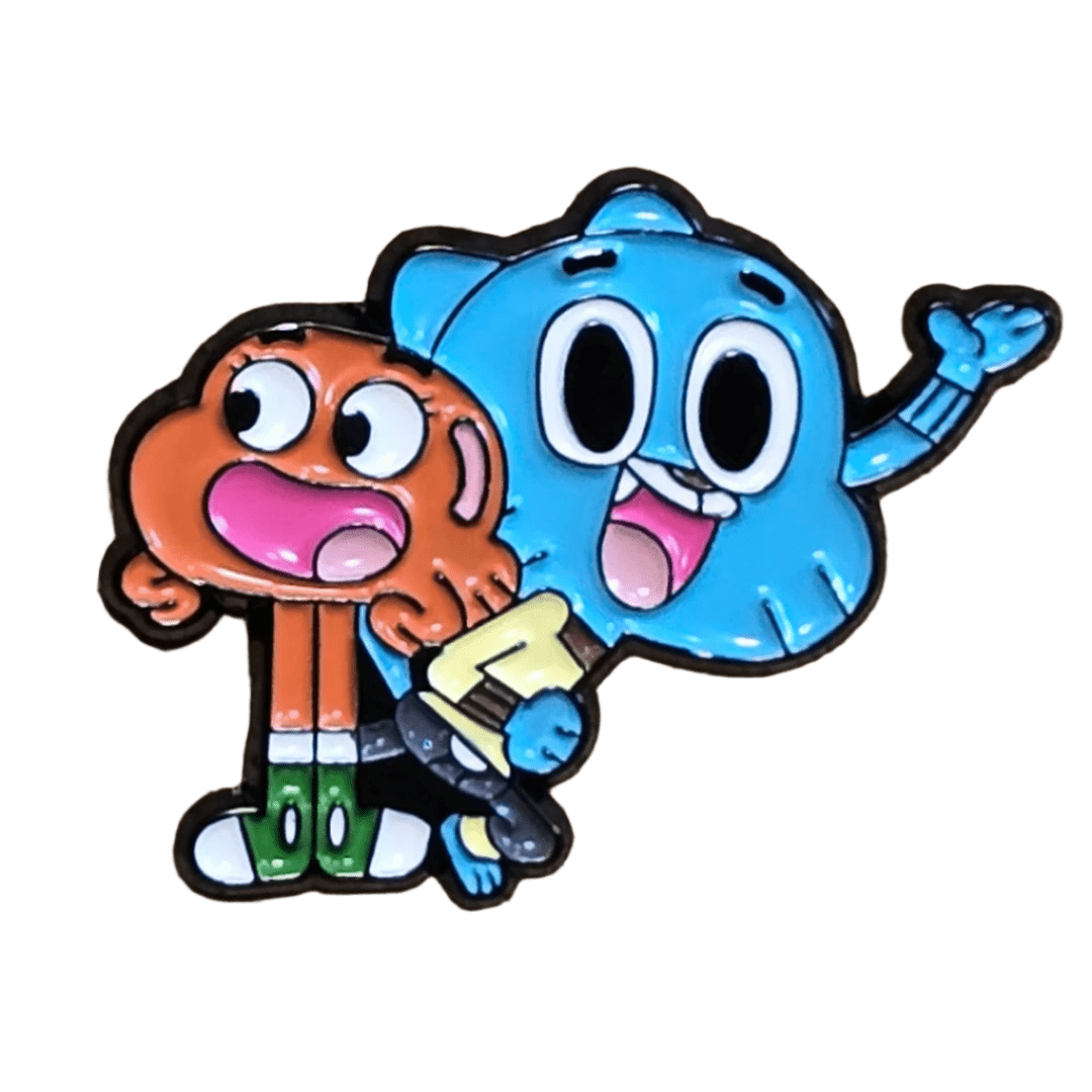 Gumball and Darwin! Pin - Glitz & Gleam - Brooches - Coastal Charm Creators