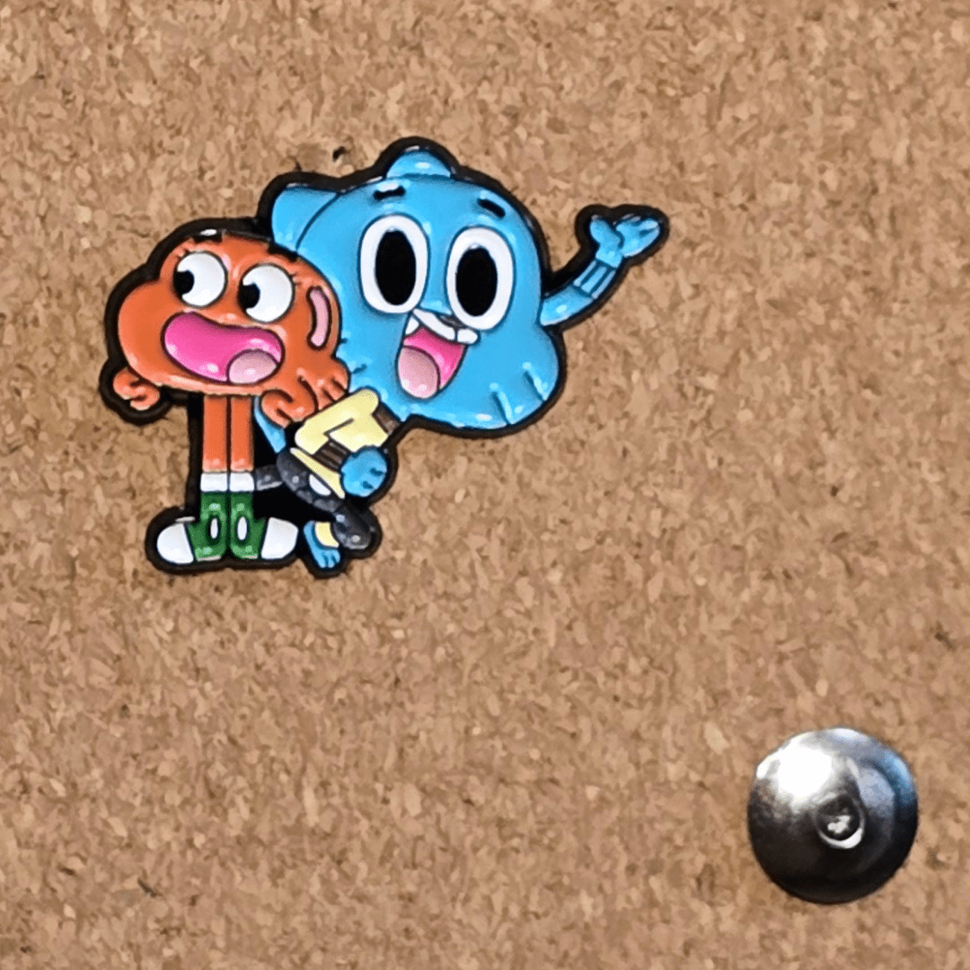 Gumball and Darwin! Pin - Glitz & Gleam - Brooches - Coastal Charm Creators