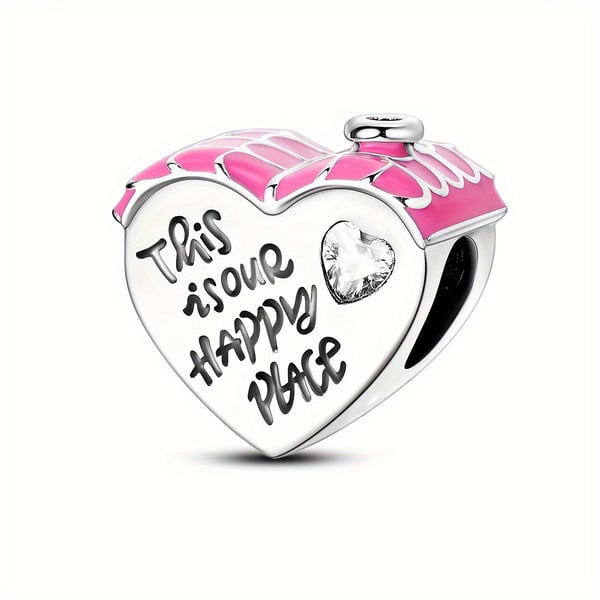 Happy Place Heart Charm - Coastal Charms - Charm - Coastal Charm Creators