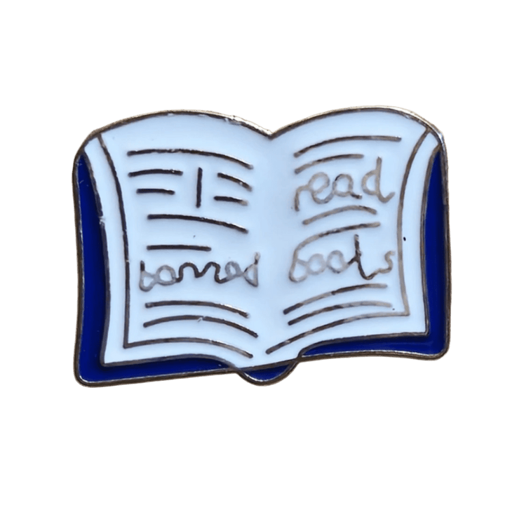 I Read Banned Books Pin - Glitz & Gleam - Brooches - Coastal Charm Creators