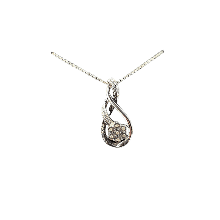 Infinite Grace Diamond Pendant Necklace - Diamond Dew - Necklace - Coastal Charm Creators