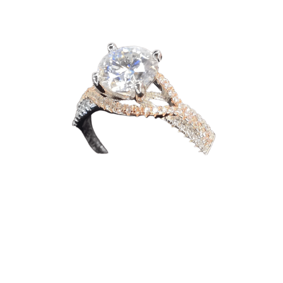 Intertwined Destiny Ring - Diamond Dew - Ring - Coastal Charm Creators