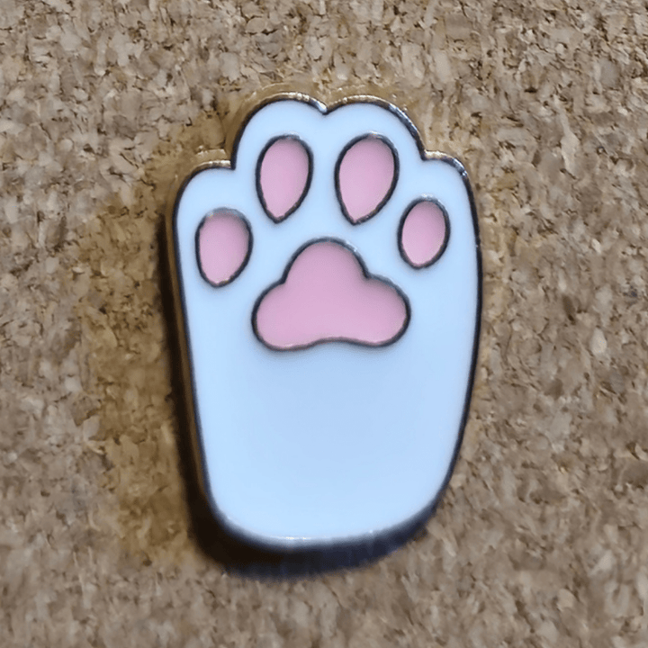 Kitty Paw Pin - Glitz & Gleam - Brooches - Coastal Charm Creators