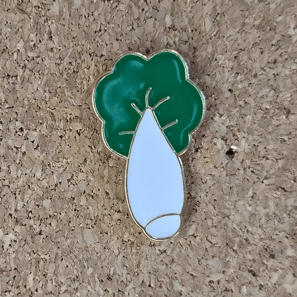 Leaky Leek Pin - Glitz & Gleam - Brooches - Coastal Charm Creators