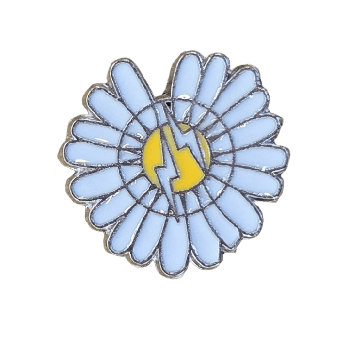 Lectric Daisy Pin - Glitz & Gleam - Brooches - Coastal Charm Creators