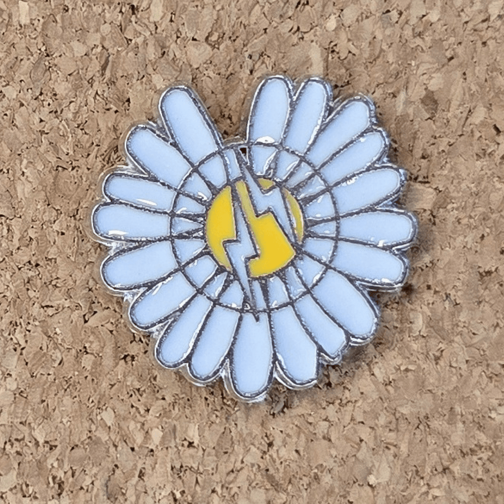 Lectric Daisy Pin - Glitz & Gleam - Brooches - Coastal Charm Creators