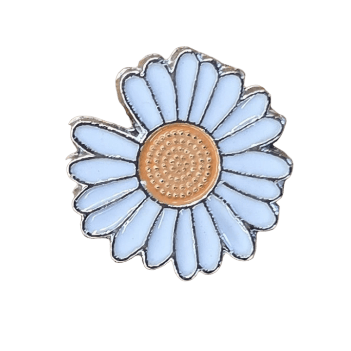 Love Me Not Daisy Pin - Glitz & Gleam - Brooches - Coastal Charm Creators