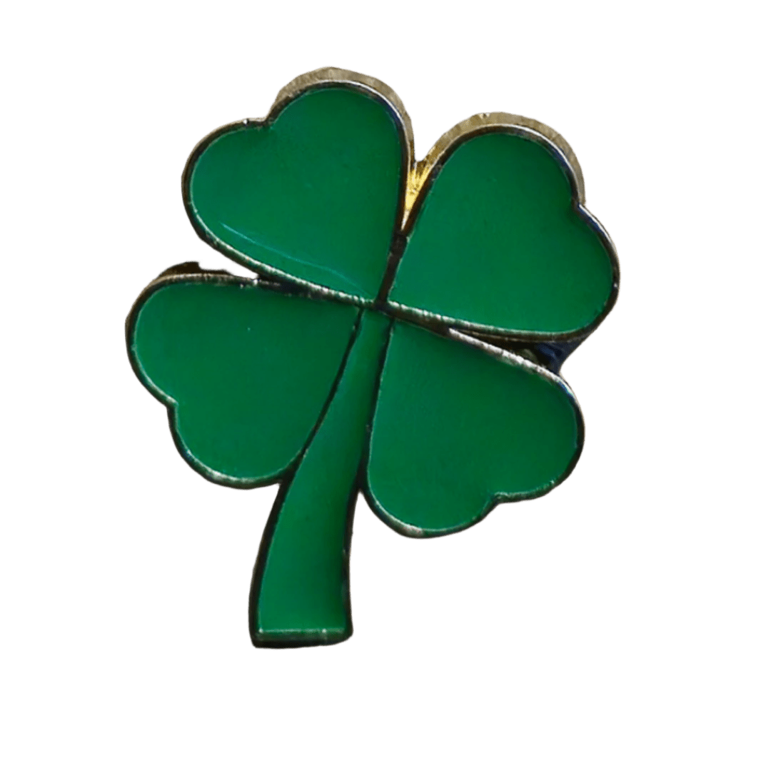 Lucky Clover Pin - Glitz & Gleam - Brooches - Coastal Charm Creators