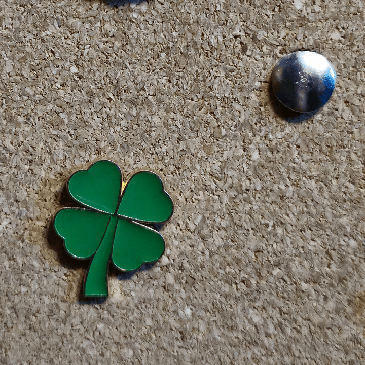 Lucky Clover Pin - Glitz & Gleam - Brooches - Coastal Charm Creators