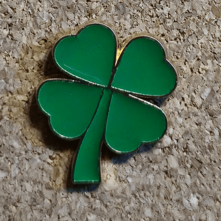 Lucky Clover Pin - Glitz & Gleam - Brooches - Coastal Charm Creators