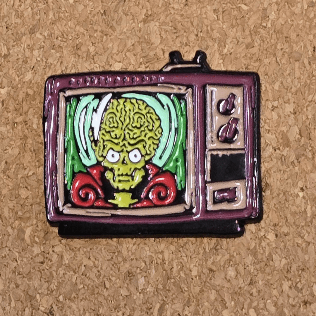 MARS ATTACKS! TV Pin - Glitz & Gleam - Brooches - Coastal Charm Creators