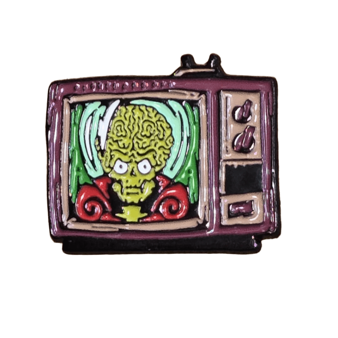 MARS ATTACKS! TV Pin - Glitz & Gleam - Brooches - Coastal Charm Creators