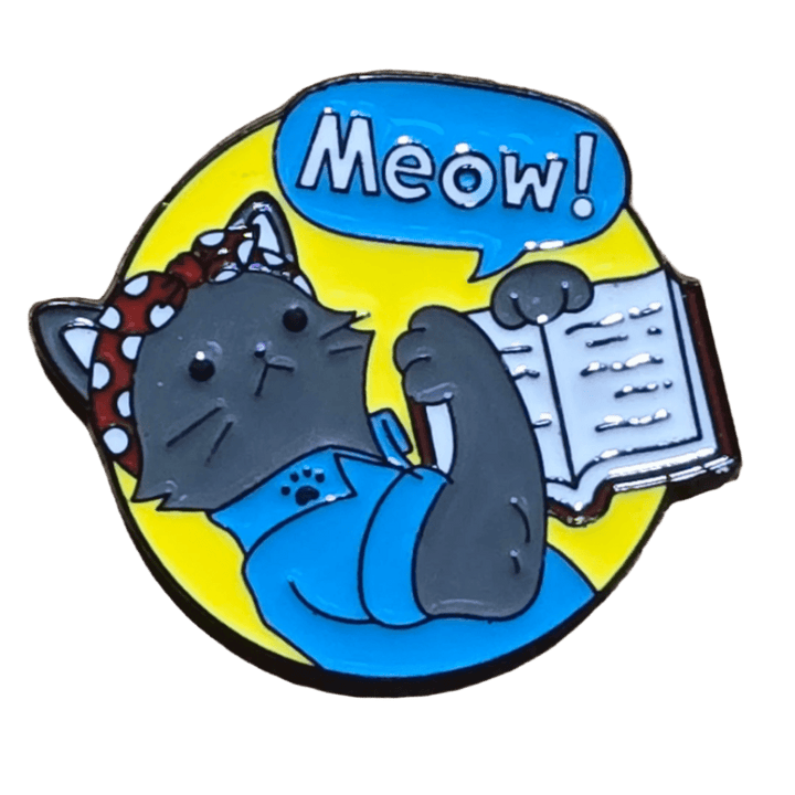 Meow! Cat Army Pin - Glitz & Gleam - Brooches - Coastal Charm Creators