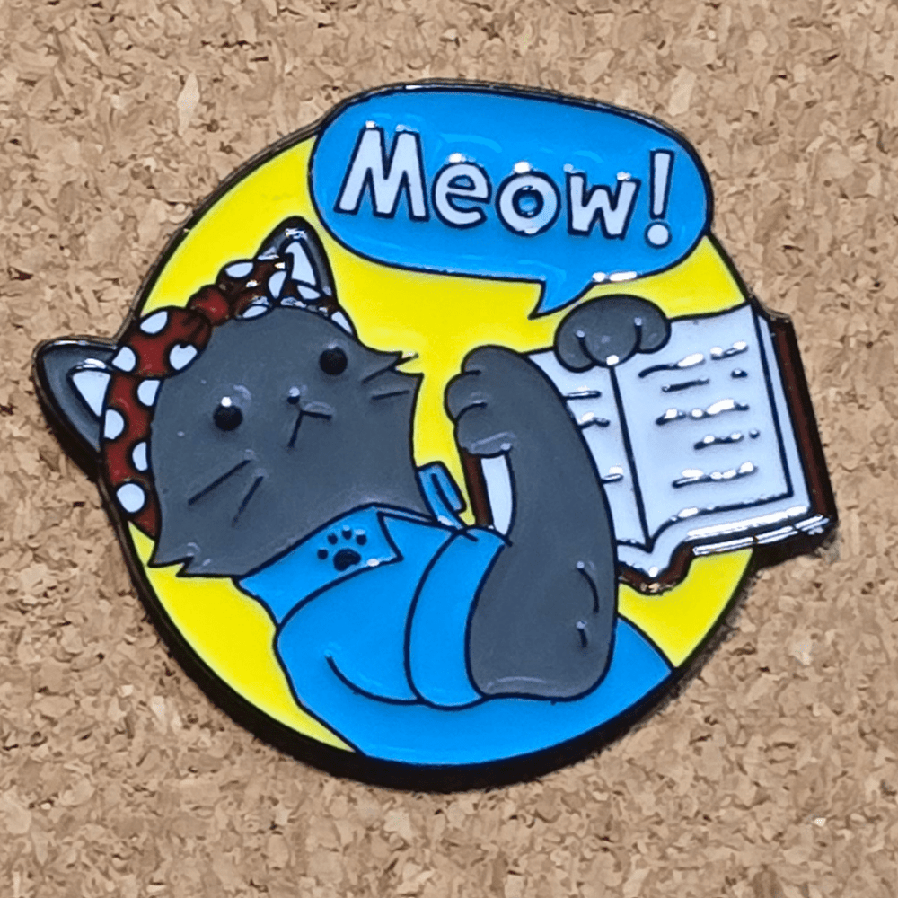 Meow! Cat Army Pin - Glitz & Gleam - Brooches - Coastal Charm Creators