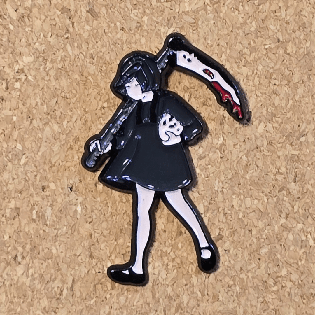 Morton's Grim Reaper Pin - Glitz & Gleam - Brooches - Coastal Charm Creators