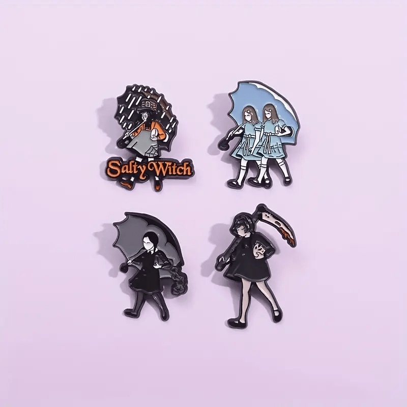 Morton's Grim Reaper Pin - Glitz & Gleam - Brooches - Coastal Charm Creators