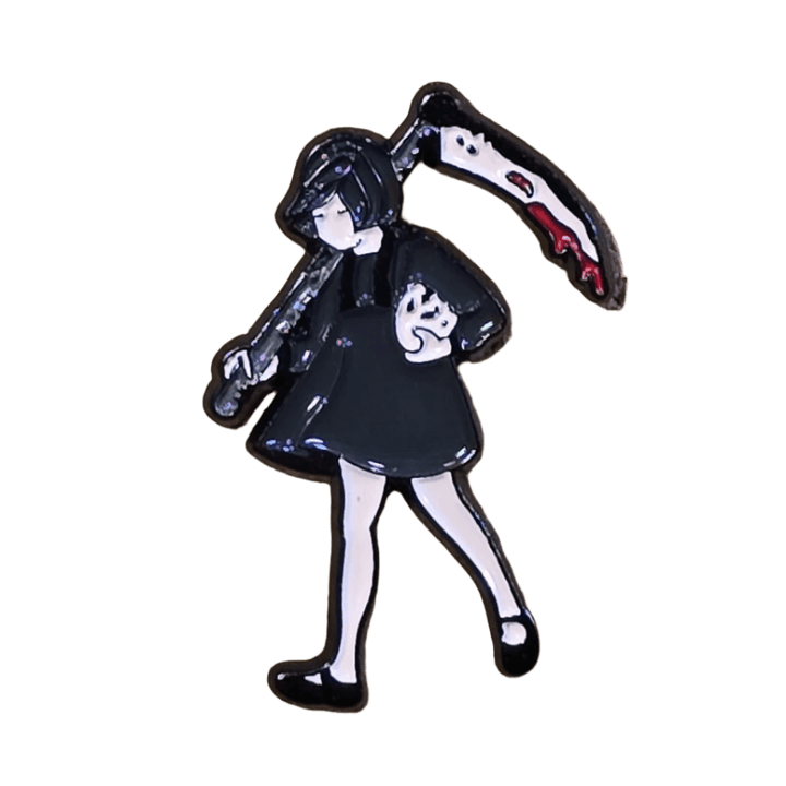 Morton's Grim Reaper Pin - Glitz & Gleam - Brooches - Coastal Charm Creators