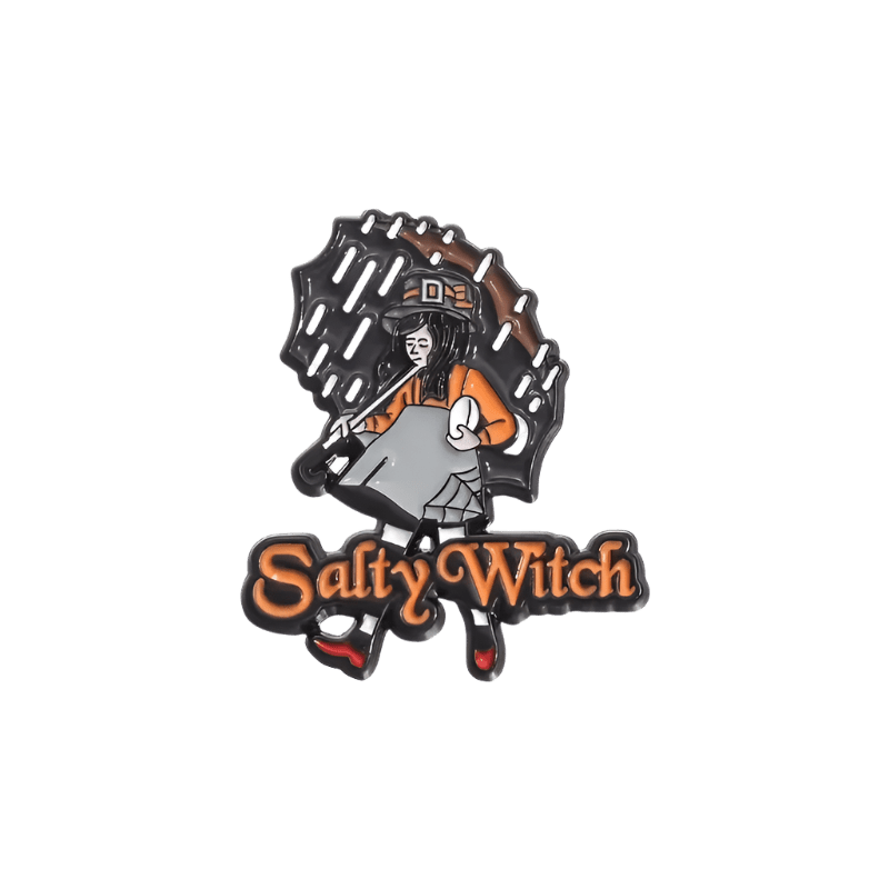 Morton's Salty Witch Pin - Glitz & Gleam - Brooches - Coastal Charm Creators