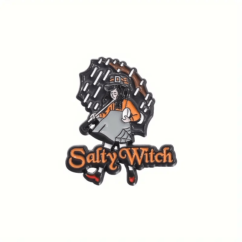 Morton's Salty Witch Pin - Glitz & Gleam - Brooches - Coastal Charm Creators