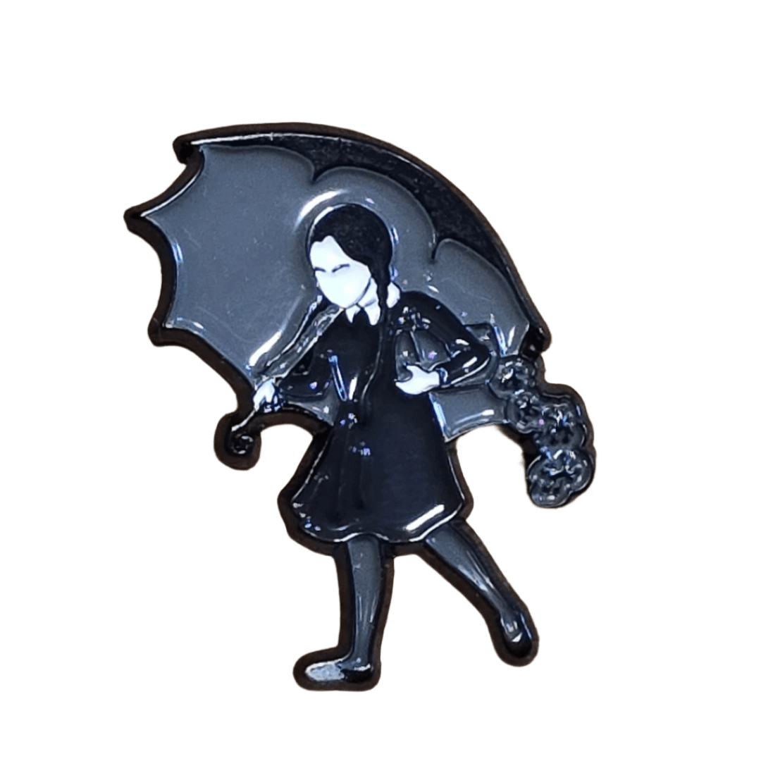 Morton's Wednesday Adams Pin - Glitz & Gleam - Brooches - Coastal Charm Creators