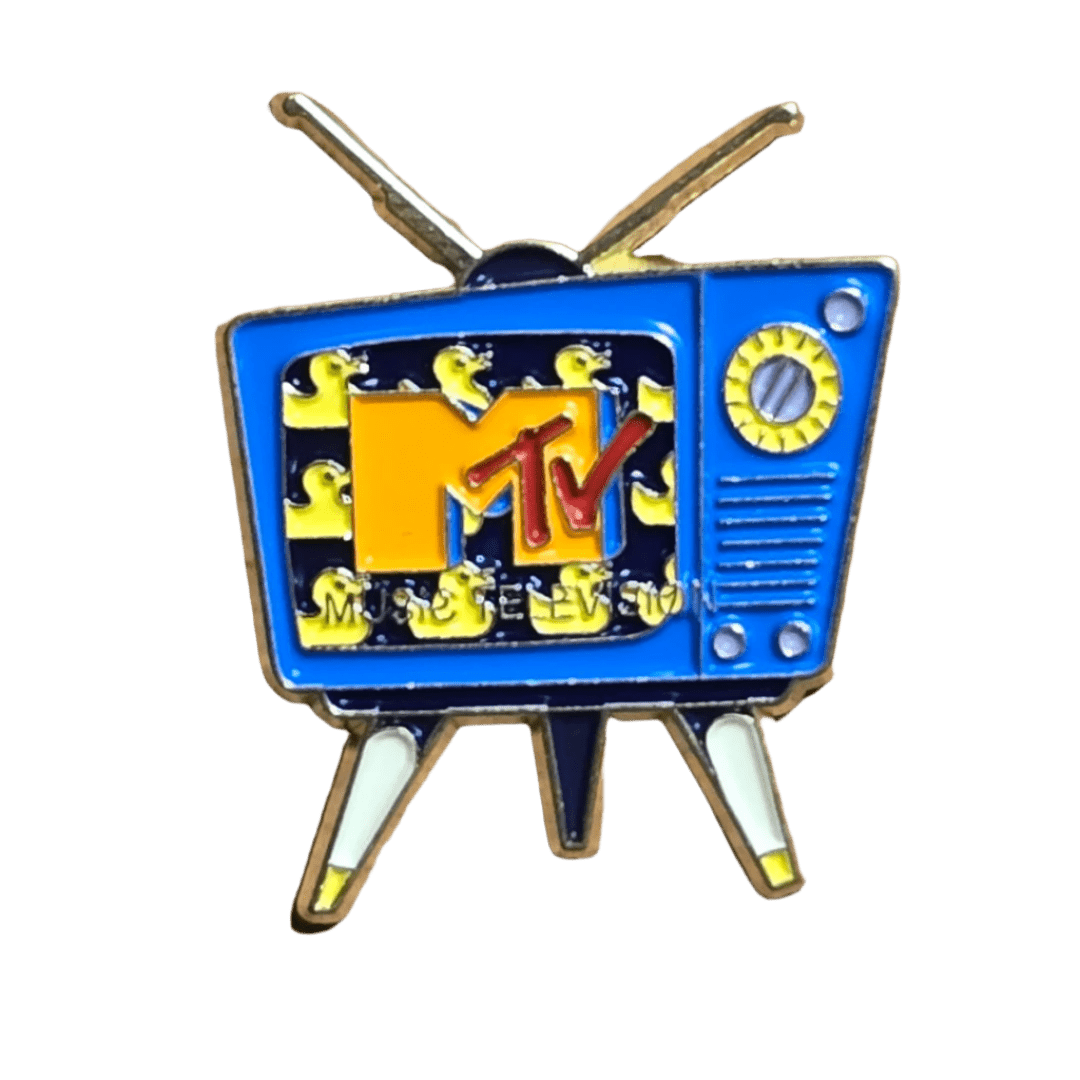 MTV Music Television Pin - Glitz & Gleam - Brooches - Coastal Charm Creators