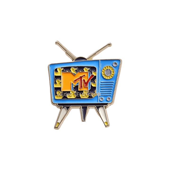 MTV Music Television Pin - Glitz & Gleam - Brooches - Coastal Charm Creators