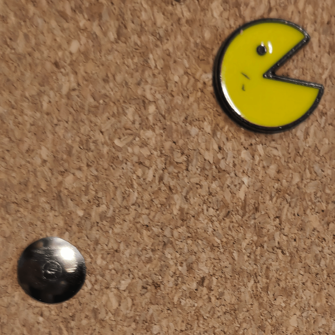 Pac - Man Pin - Glitz & Gleam - Brooches - Coastal Charm Creators