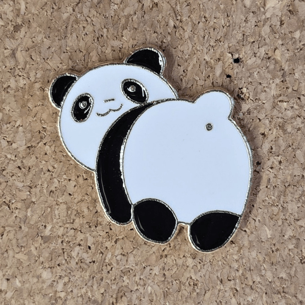 Panda Tush Pin - Glitz & Gleam - Brooches - Coastal Charm Creators