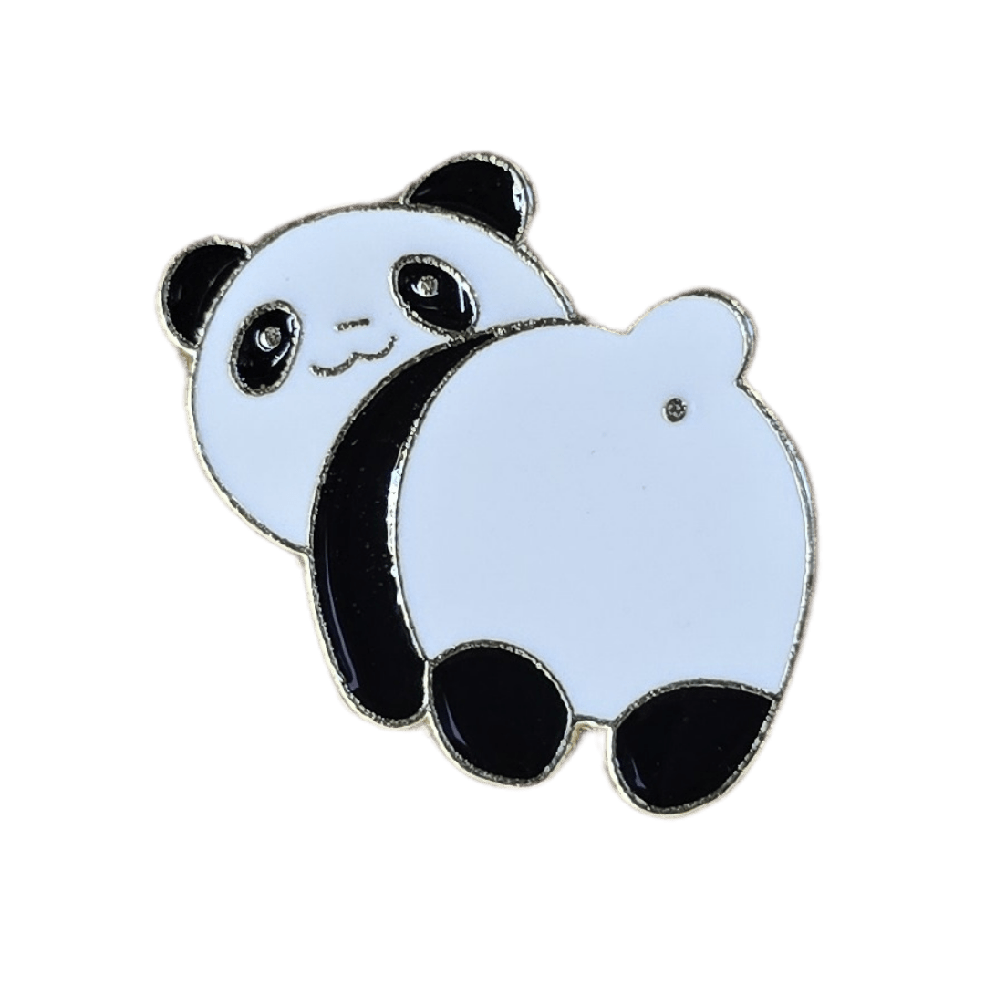 Panda Tush Pin - Glitz & Gleam - Brooches - Coastal Charm Creators