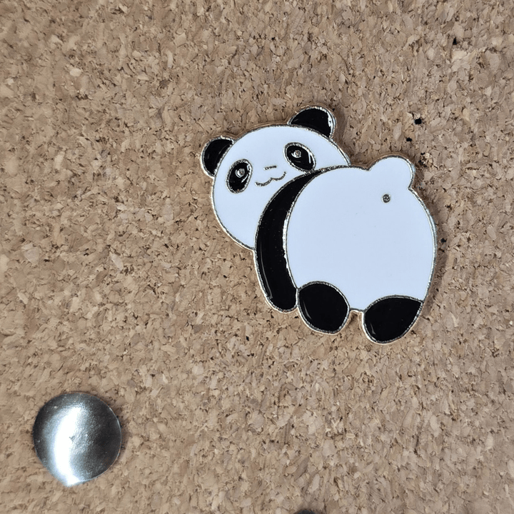 Panda Tush Pin - Glitz & Gleam - Brooches - Coastal Charm Creators